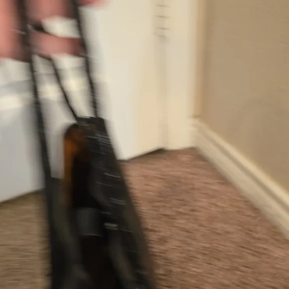 Patricia Nash Black Leather Tote with Double Strap Handles - Picture 3 of 15